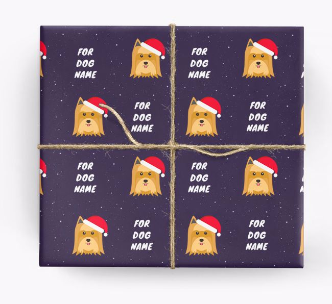 Christmas Wrapping Paper for your {breedFullName}